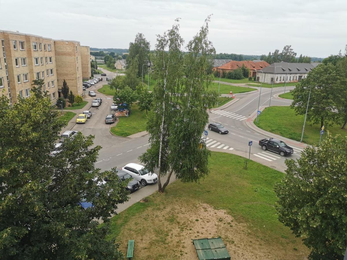 Buto Nuoma Zemaites Gatveje Leilighet Telšiai Eksteriør bilde